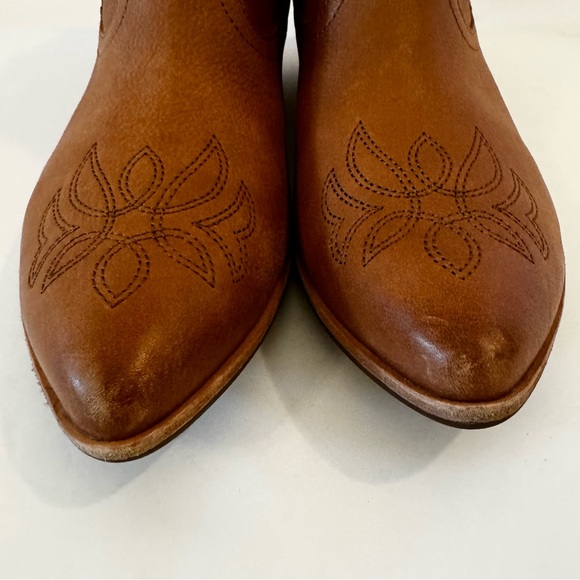 Kork-Ease Prairie Western Leather Booties - Picture 4 of 13